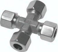 Czwórnik hydrauliczny 10 S stal nierdzewna