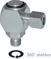 Przyłączka kątowa hydrauliczna obrotowa HD 12 L G3/8