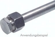 Zaślepka do rur hydraulicznych 8 L stal nierdzewna
