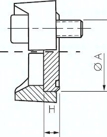 Zaślepka do kołnierzy 1/2 SAE (6000 PSI)