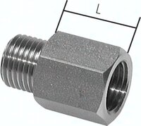 Przedłużka gwintowa, G1/8-45mm, 40 bar, stal nierdzewna