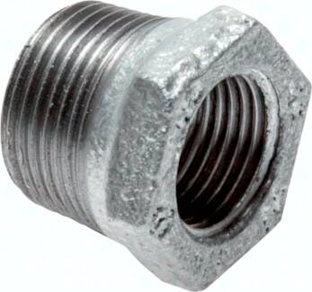Złączka redukcyjna R 2"(GZ)-Rp 1 1/2"(GW), 25 bar, żeliwo