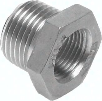 Złączka redukcyjna R 2"(GZ)-Rp 1 1/4"(GW), 16 bar, stal nierdzewna