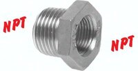 Nypel redukcyjny NPT 3/4"GZ-NPT 1/2"(GW), 16 bar, stal nierdzewna