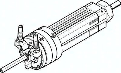 Jednostka obrotowo-liniowa DSL-32-25-270-CC-A-S20-B (556502) serii DSL - Festo