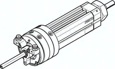 Jednostka obrotowo-liniowa DSL-25-40-270-P-A-S20-B (556471) serii DSL - Festo