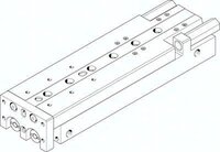 Jednostka mini SLT-20-150-P-A (188417) serii SLT - Festo