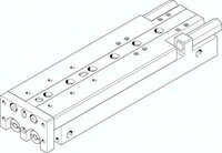 Jednostka mini SLT-25-150-P-A (188423) serii SLT - Festo