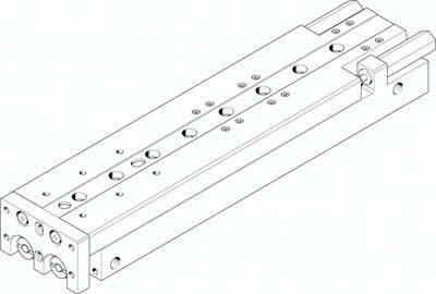 Jednostka mini SLT-20-200-A-CC-B (197909) serii SLT - Festo