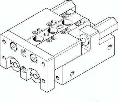 Jednostka prowadząca mini SLT-16-40-A-CC-B (197896), Festo 