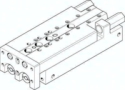 Jednostka prowadząca mini SLT-16-80-P-A (170565), Festo 