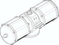 Napęd wahadłowy DAPS-4000-090-RS2-F25 (561694) serii DAPS - Festo