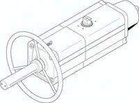 Napęd wahadłowy DAPS-0480-090-RS2-F1012-MW (8005052) serii DAPS - Festo