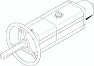 Napęd wahadłowy DAPS-0720-090-RS2-F14-MW (8005061) serii DAPS - Festo