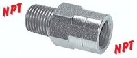 Przedłużka gwintowa, NPT 1/2", stal ocynkowana