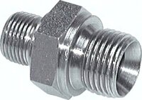 Nypel gwintowany, wysokociś., G 2"-G 2", stal ocynkowana