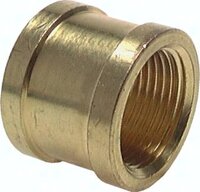 Mufa gwintowana okrągła, G 1 1/2"-G 1 1/2", 16 bar, mosiądz