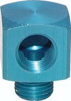 Złączka kątowa 90° G1/4(GW)-G1/4(GZ), aluminium