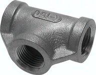 Trójnik Rp 1 1/2"(GW), 16 bar, stal nierdzewna