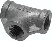 Trójnik Rp 3/4"(GW), 10 bar, stal nierdzewna