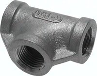 Trójnik Rp 1 1/4"(GW), 10 bar, stal nierdzewna