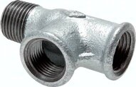 Trójnik gwintowany T, Rp 3/4"(GW)-R3/4(GZ), 25 bar, żeliwo
