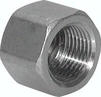 Zaślepka gwintowana, Rp 3/8", 16 bar, stal nierdzewna