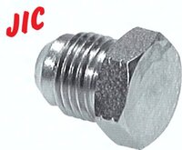 Korek wysokociśnień., z sześciokątem, UN 1 7/8"-12(JIC), stal ocynkowana
