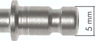 Króciec grodziowy szybkozłącza NW2,7, do przewodu 6x4, z odcięciem
