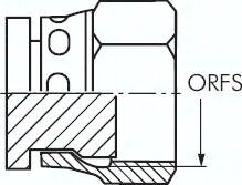 Zaślepka z nakrętką obrotową, ORFS UN 1 3/16"-12(GW)