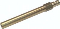 Króciec szybkozłącza do form wtrysk., 9 mm, z rurką 10x120mm