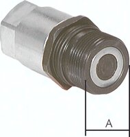Szybkozłączka hydrauliczna Flat-Face, wlk. 2, G1/2" GW