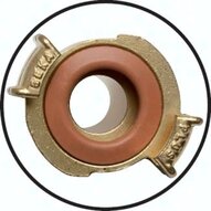 Złącze kłowe do przewodu 19mm (3/4"), z dop. KTW, rozstaw 40