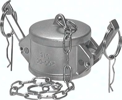Zaślepka złącza Camlock, typ DC, 3", 16 bar, stal nierdzewna