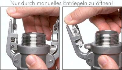 Zaślepka do złączy Camlock (DC) 1 1/2", stal nierdzewna