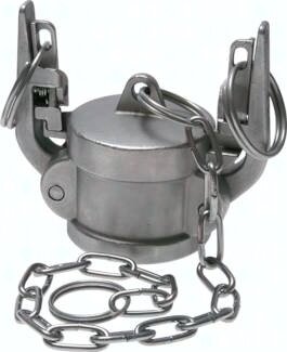 Zaślepka do złączy Camlock (DC) 2", stal nierdzewna