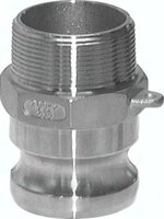 Wtyk złącza Camlock, typ F, R 4" GZ, 16 bar