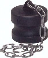 Zaślepka do złączy Camlock (DP) 1 1/4", 6 bar, PP