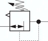 Reduktor ciśnienia, mosiądz, NPT 1", 2-30 bar