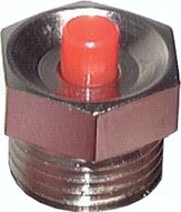 Wskaźnik ciśnienia, czerwony, R 1/8"(GZ)