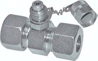 Przyłącze pomiarowe M16x2 - 8 L - do rurki hydraulicznej, stal ocynkowana