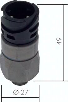 Czujnik ciśnienia bagnetowy 20 - 50 bar, zestyk zwierny, G1/4(GZ)