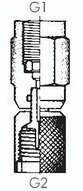 Przyłącze do manometru G1/2(GW) - M16x1,5(GW)