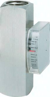 Przepływomierz G 1"(GZ), 15 - 45 l/min, 300 bar, stal nierdzewna