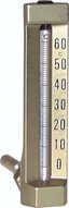 Termometr maszynowy (150mm) poziomy, 0-160°C, 63mm