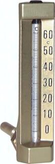 Termometr maszynowy (150mm) poziomy, 0-120°C, 250mm