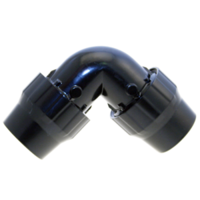 Kolano aluminiowe 90° D25 - AIRCOM System