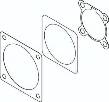 Uszczelnienie - zestaw EADS-F-D50-70A (2733789) serii EADS - Festo