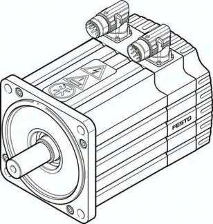 Silnik serwo EMMS-AS-140-S-HV-RR-S1 (1574644) serii EMMS - Festo