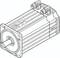 Silnik serwo EMMS-AS-140-L-HV-RR-S1 (1574692) serii EMMS - Festo